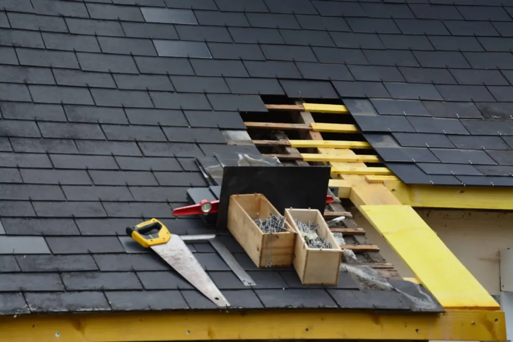 Rénovation toiture près de Moûtiers